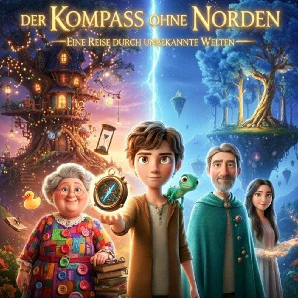 Der Kompass ohne Norden — Kinderbuch von Tim Stachnick