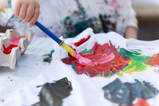 Kunsttherapie in Form einer Spieltherapie für Kinder